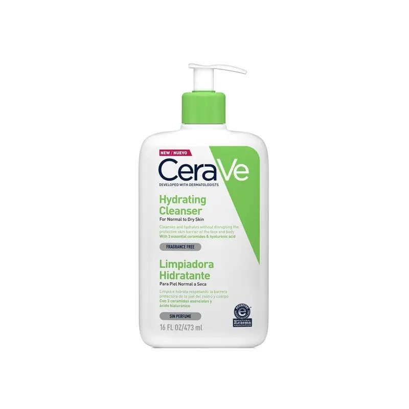 Cerave limpiador hidratante 473ml