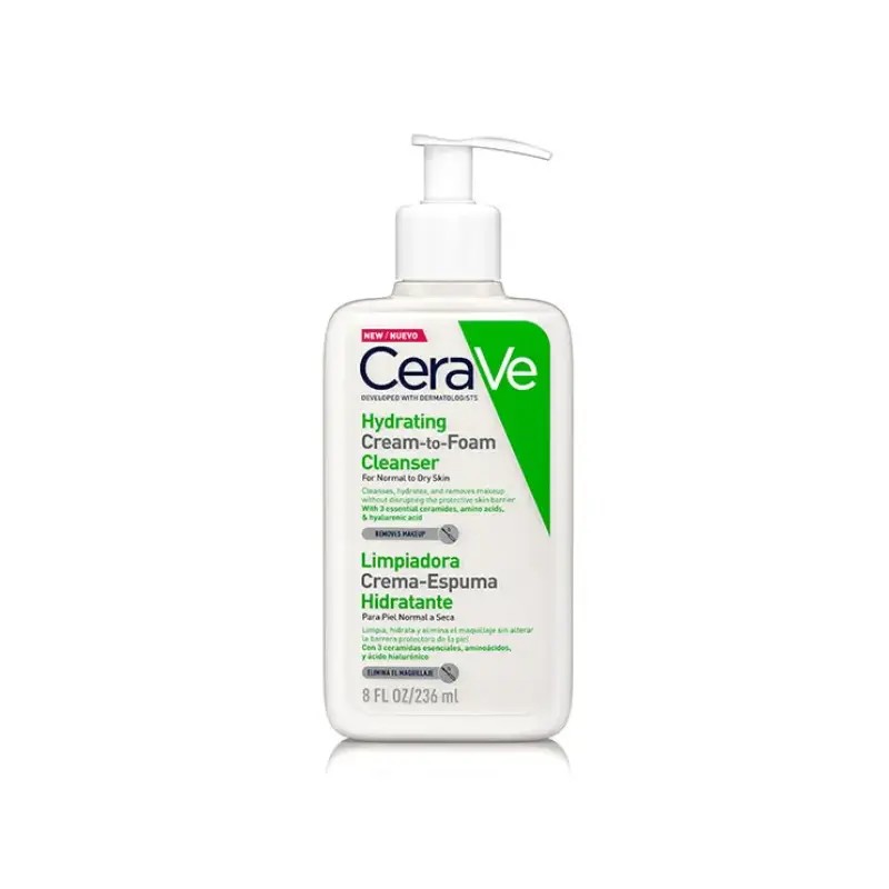 Cerave limpiador crema espuma 236ml
