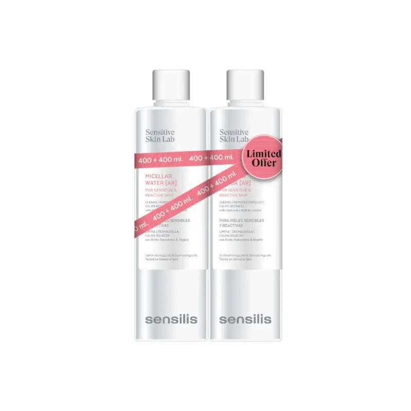 Sensilis duplo agua micelar 2x400ml